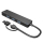 Natec HUB USB-C 3.0 MAYFLY 4-PORTY CZARNY + ADAPTER USB-A - 1470208 - zdjęcie 2